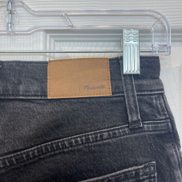 Madewell The Perfect Vintage Straight Jean in Rosella Wash: Ripped Edition - Picture 6 of 13